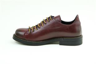 AyakkabıdaMarka 730 İnci Bordo Kdın Ayakkabı