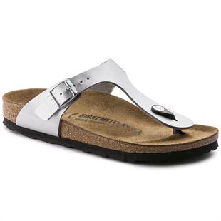 Birkenstock 0043851 Gizeh BS Silver Kadın Terlik (Hatalı Giriş Diğerini Kullan)