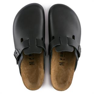 Birkenstock 0060193 Boston BS Black Erkek Terlik