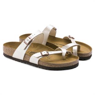 Birkenstock 0071661 Mayari Graceful Pearl White Kadın Terlik