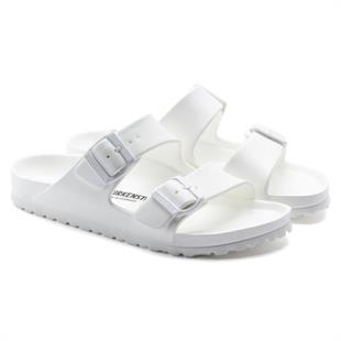 Birkenstock 0129443 Arizona Eva White Kadın Terlik