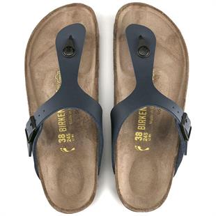 Birkenstock 0143621 Gizeh Normale Weite Blue Kadın Terlik