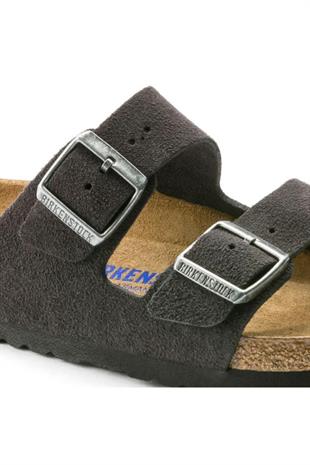 Birkenstock 0552323 Arizona BS Velvet Grey Kadın Terlik