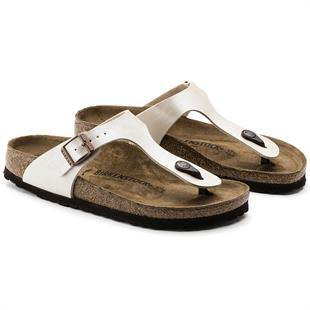 Birkenstock 0943871 Gizeh BS Graceful Pearl White Kadın Terlik