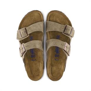 Birkenstock 0951303 Arizona BS Soft Footbed Taupe Erkek Terlik