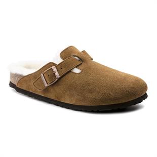 Birkenstock 1001141 Boston VL Shearling Mink Kadın Terlik