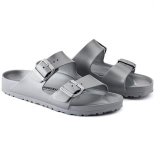 Birkenstock 1003491 Arizona Eva Silver Kadın Terlik