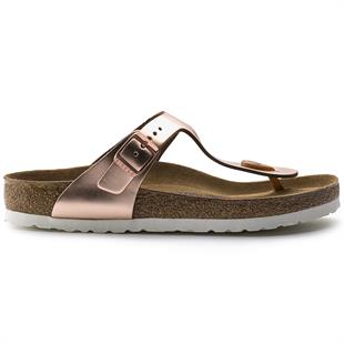 Birkenstock 1005048  Gizeh Bs Metalic Copper Soft Footbed Kadın Terlik