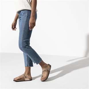 Birkenstock 1005674 Gizeh BS Metallic Stones Copper Kadın Terlik