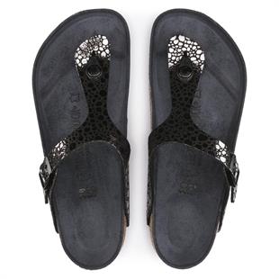 Birkenstock 1008865 Gizeh BS Metalic Stones Black Kadın Terlik