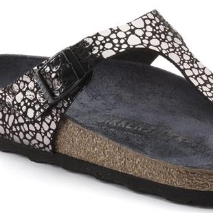 Birkenstock 1008865 Gizeh BS Metalic Stones Black Kadın Terlik