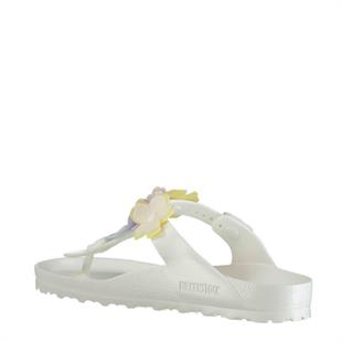 Birkenstock 1009226 Gizeh Eva Flower White Kadın Terlik