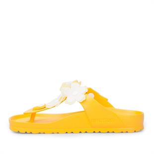 Birkenstock 1011904 Gizeh Eva Flower Scuba Yellow Kadın Parmakarası Terlik