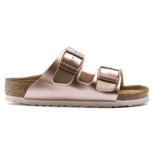 Birkenstock 1012478 Arizona Electric Metallic Copper Kadın Terlik