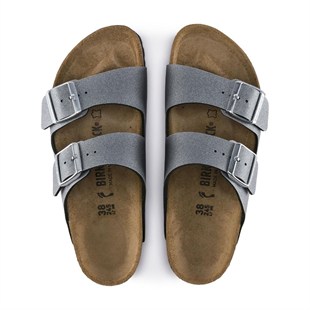 Birkenstock 1014285 Arizona BS Icy Metallic Anthracite Kadın terlik