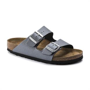 Birkenstock 1014285 Arizona BS Icy Metallic Anthracite Kadın terlik