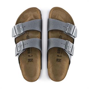 Birkenstock 1014285 Arizona BS Icy Metallic Anthracite Kadın terlik