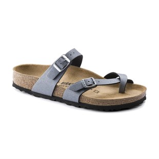 Birkenstock 1016006 Mayari Icy Metallic Anthracite Kadın Terlik