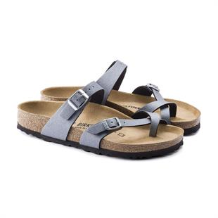 Birkenstock 1016006 Mayari Icy Metallic Anthracite Kadın Terlik