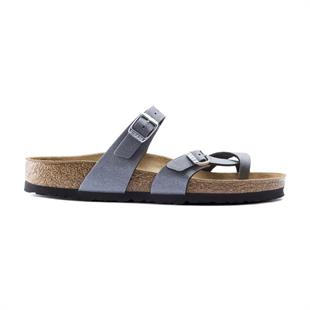 Birkenstock 1016006 Mayari Icy Metallic Anthracite Kadın Terlik