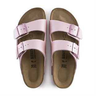 Birkenstock 1016029 Arizona BS Icy Metallic Old Rose Kadın Terlik