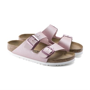 Birkenstock 1016029 Arizona BS Icy Metallic Old Rose Kadın Terlik