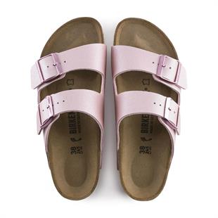 Birkenstock 1016029 Arizona BS Icy Metallic Old Rose Kadın Terlik