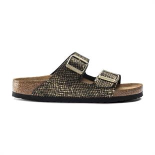 Birkenstock 1019372 Arizona BS Shiny Python Black Kadın Terlik