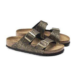 Birkenstock 1019372 Arizona BS Shiny Python Black Kadın Terlik