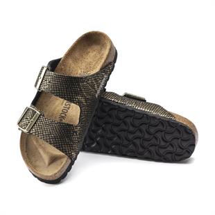 Birkenstock 1019372 Arizona BS Shiny Python Black Kadın Terlik