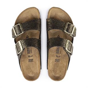 Birkenstock 1019372 Arizona BS Shiny Python Black Kadın Terlik