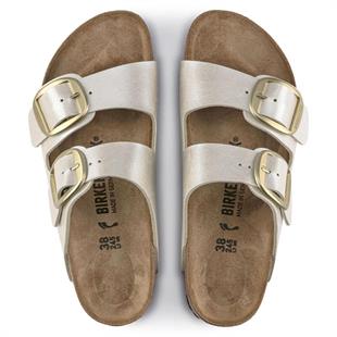 Birkenstock 1020021 Arizona Big Buckle BF Graceful Pearl White Kadın Terlik