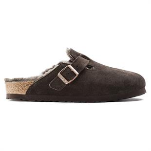 Birkenstock 1020529 Boston VL Shearling Mocha Kadın Terlik