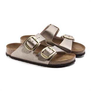 Birkenstock 1020882 Arizona Big Buckle Graceful Taupe Kadın Terlik