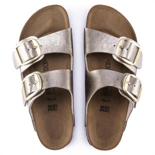 Birkenstock 1020882 Arizona Big Buckle Graceful Taupe Kadın Terlik