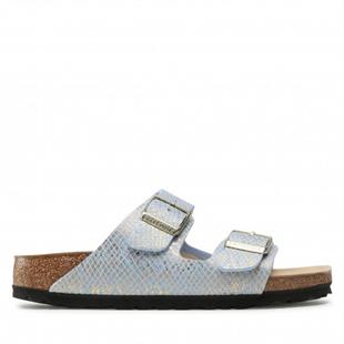 Birkenstock 1021463 Arizona BS Shiny Python Dusty Blue Kadın Terlik