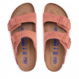 Birkenstock 1022513 Arizona BS Soft Footbed Earth Red Kadın Terlik