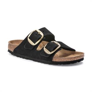 Birkenstock 1023290 Arizona Big Buckle Nu Black Gold Kadın Terlik