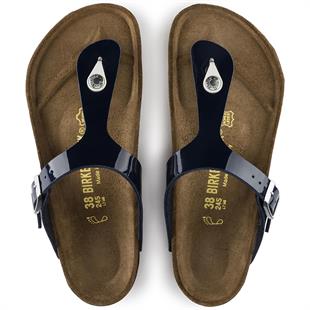 Birkenstock 845881 Gizeh Birko Flor Dress Blue Kadın Terlik