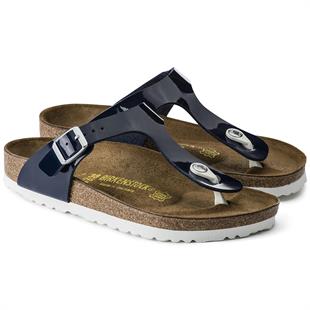 Birkenstock 845881 Gizeh Birko Flor Dress Blue Kadın Terlik