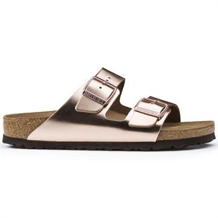 Birkenstock  Arizona BS Metalic Copper 0952093 Soft Footbed Kadın Terlik