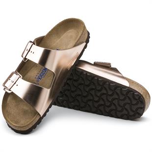 Birkenstock  Arizona BS Metalic Copper 0952093 Soft Footbed Kadın Terlik