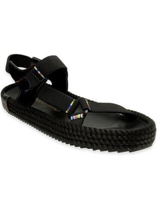 Bohonomad NEV20-L0020 Nevada Siyah Kadın Sandalet