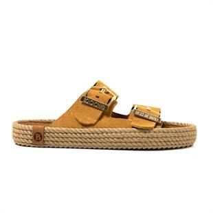 Bohonomad SEV12-00027 Sevilla Hardal Kadın Terlik