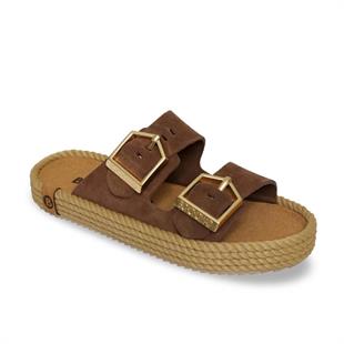 Bohonomad SYD12-00048 Sydney Light Mocca Kadın Terlik