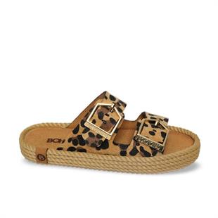 Bohonomad SYD12-LEO Sydney Leopar Kadın Terlik