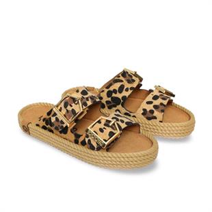 Bohonomad SYD12-LEO Sydney Leopar Kadın Terlik
