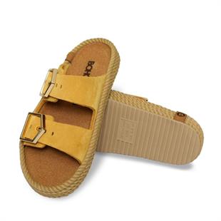 Bohonomad SYD12 Sydney Hardal Kadın Terlik