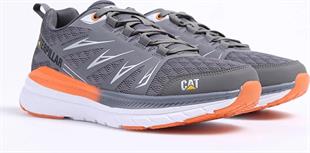 Caterpillar 013M101088 Grey-Orange Tekstil Erkek Sneaker