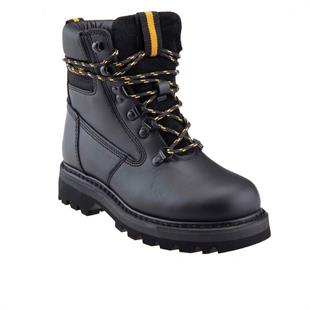 Caterpillar Axel Black/Yağlı Deri Erkek B0t